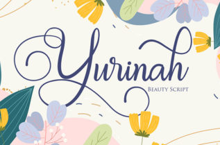 Yurinah Beauty Script Font