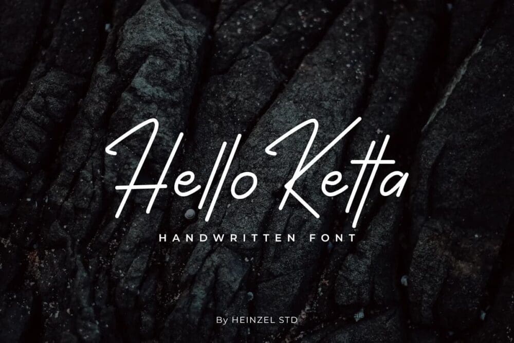 Hello Ketta Handwritten Font