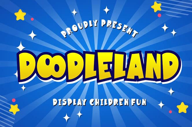 Doodleland Display Font