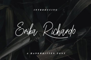 Erika Richardo Handwritten Font