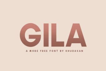 Gila Sans Serif Font