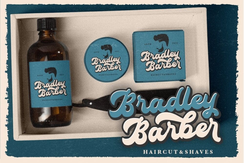 Klassik Retro Bold Script Font 1