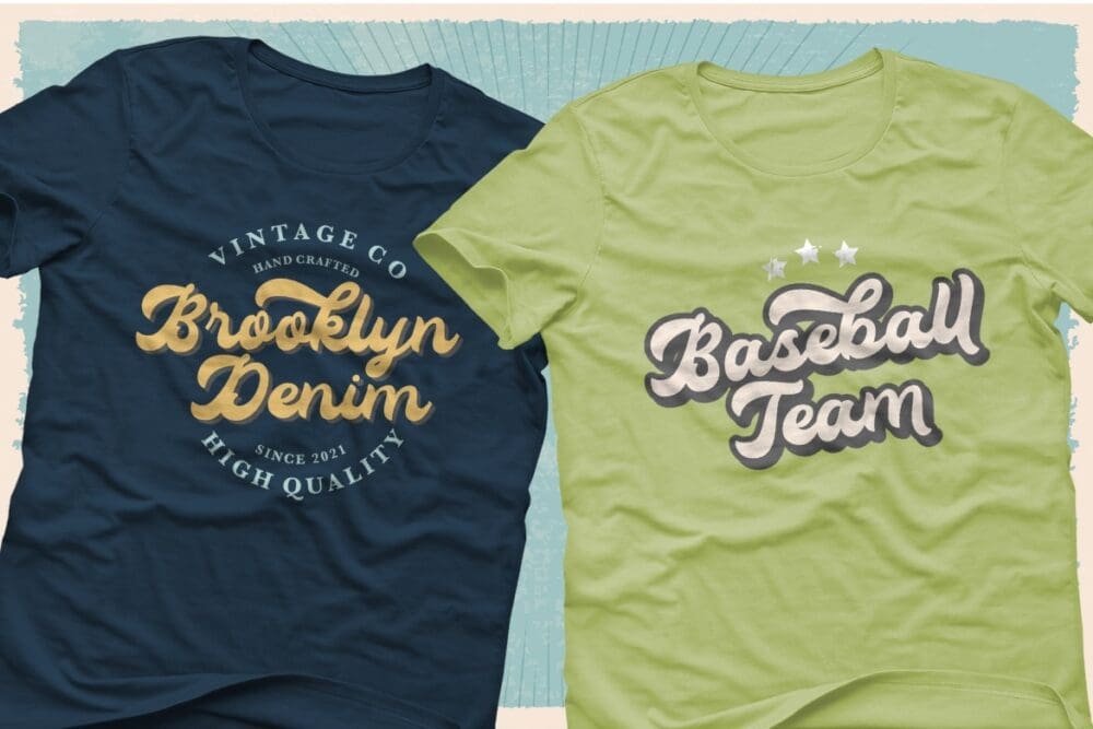 Klassik Retro Bold Script Font 3