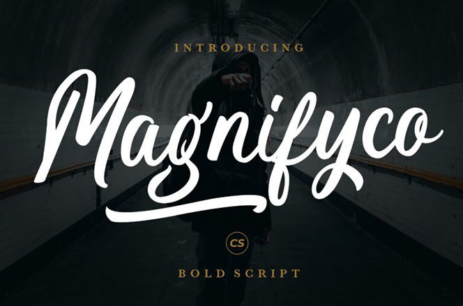 Magnifyco Script Font