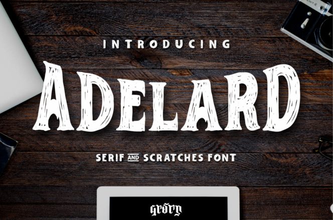 Adelard Vintage Font