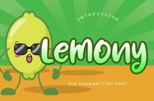 Lemony Fun Handwritten Font