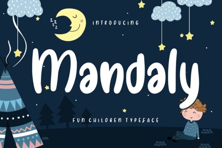 Mandaly Display Font