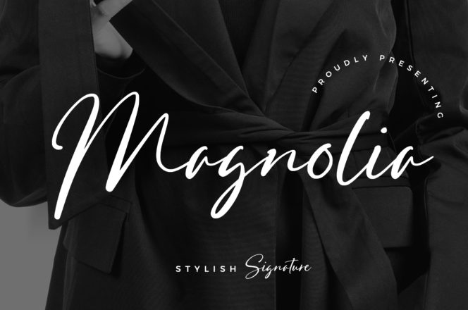 Magnolia Stylish Signature Font