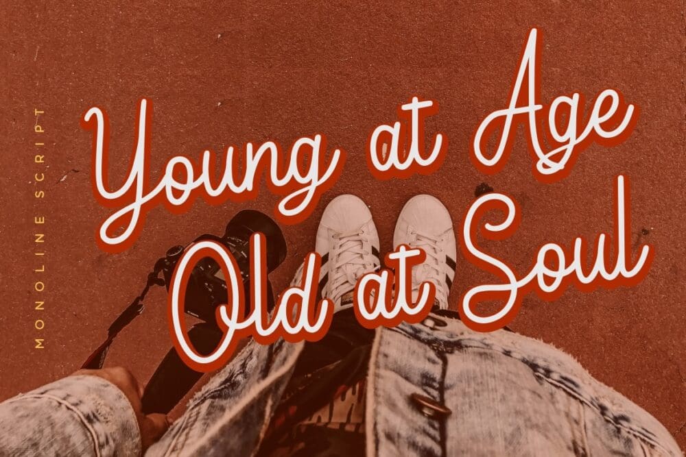 Gwyneth Monoline Script Font 4