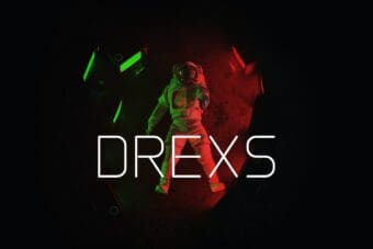 Drexs Display Font