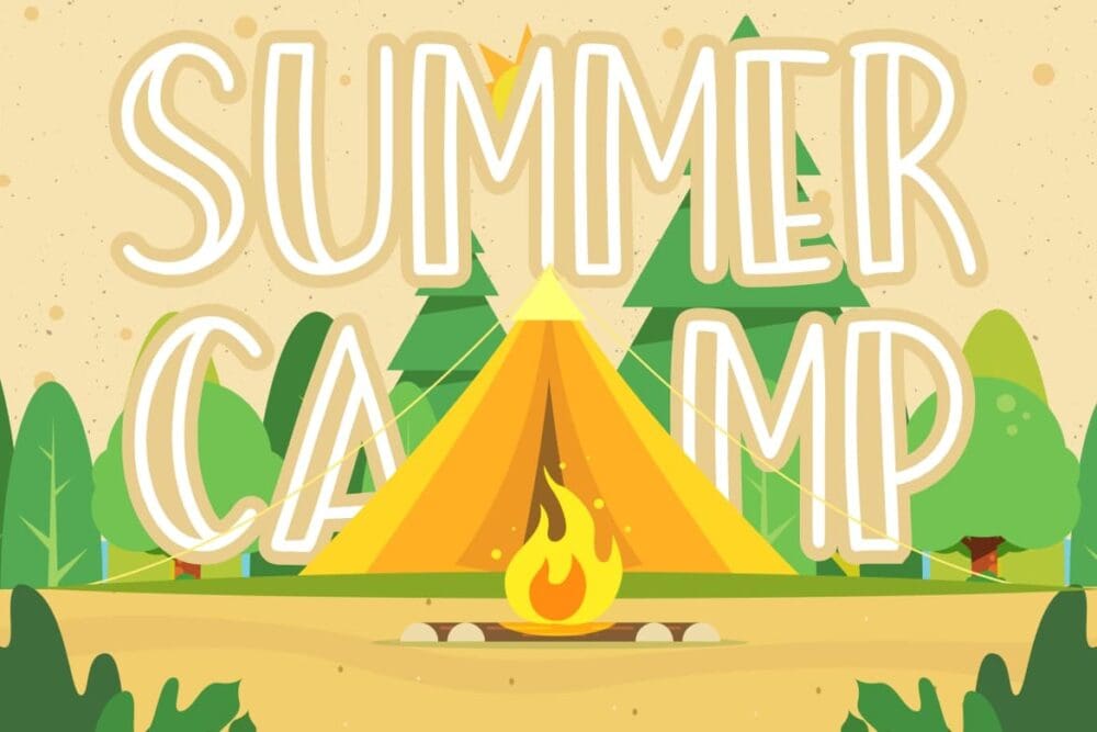 Summer Beach Display Font 3