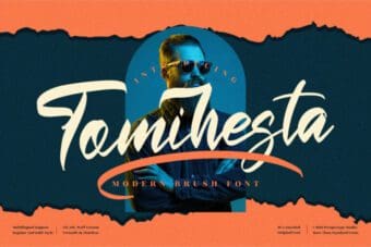 Tomihesta Brush Font