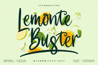 Lemonte Buster Font