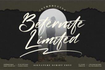 Beternite Limited Font