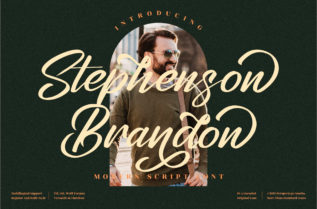 Stephenson Brandon Script Font
