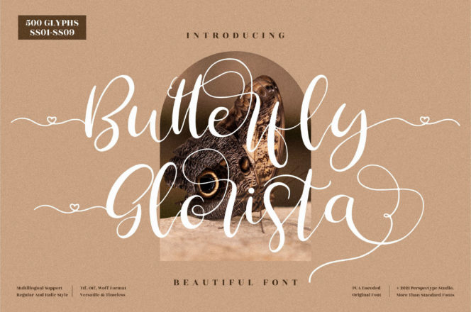 Butterfly Glorista Font