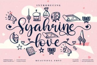 Syahrine Love Font