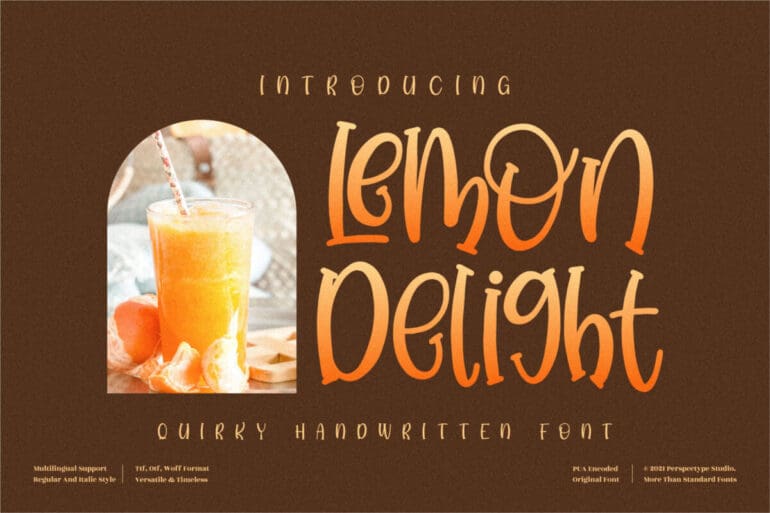 Lemon Delight Font