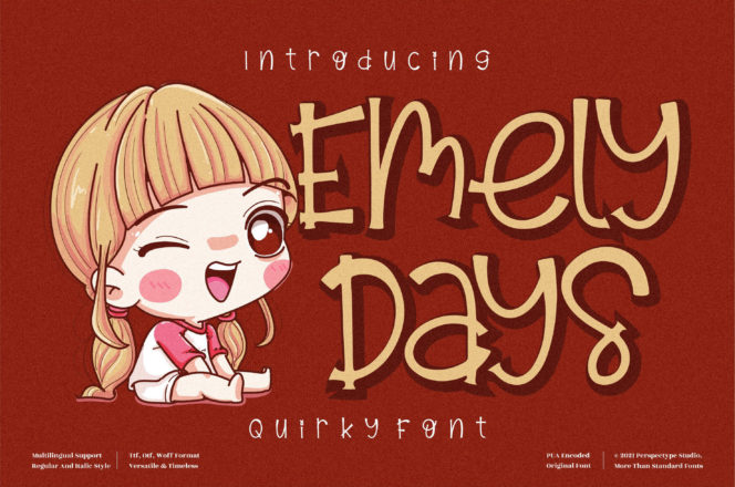 Emely Days Font