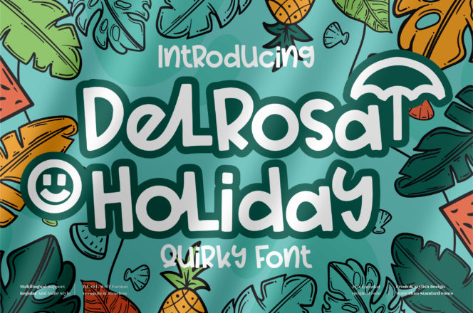 Delrosa Holiday Font