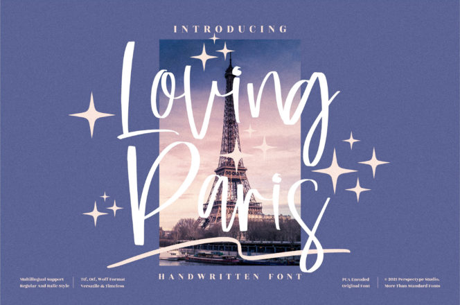 Loving Paris Font