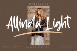 Allinda light Font