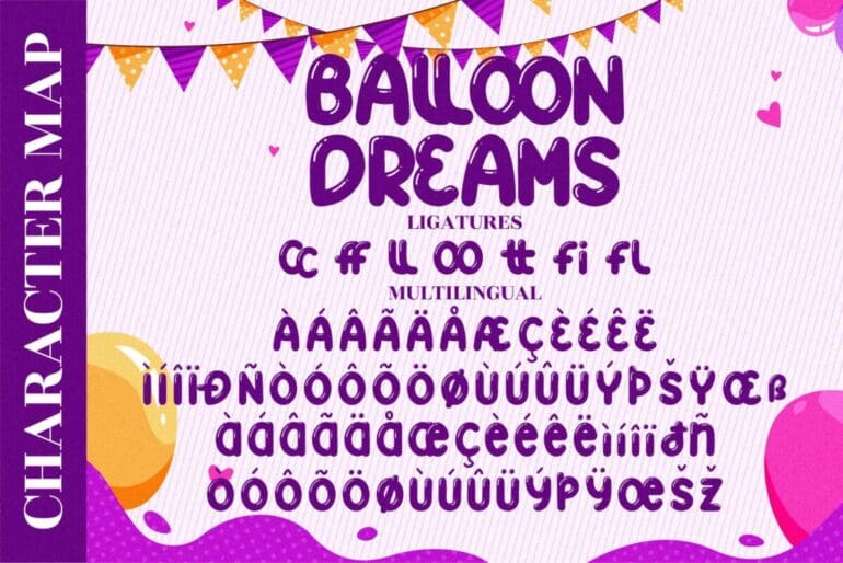 Ballon Dreams Font 3