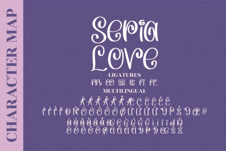 Sepia Love Font 4