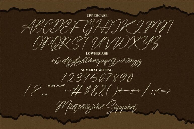 Washington Signature Font 2