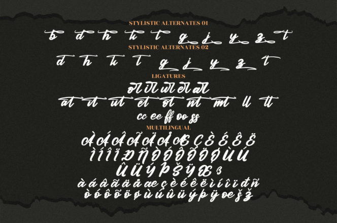 Authentic Calisttera Script Font
