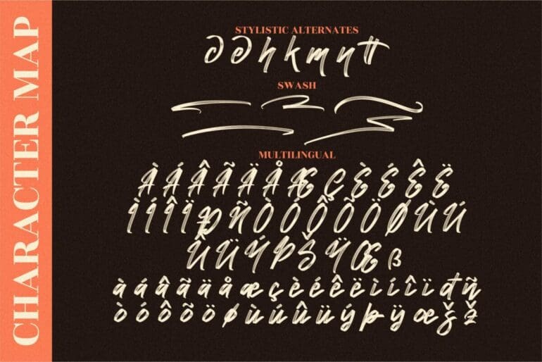 Namashte Brush Font 3