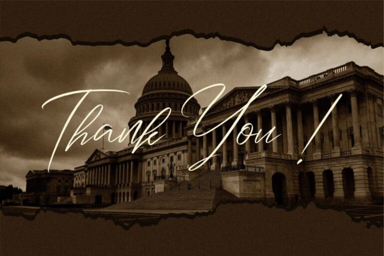 Washington Signature Font 4