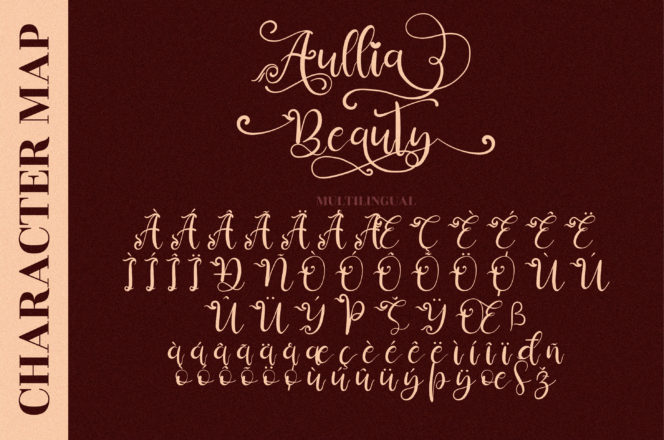 Aullia Beauty Font
