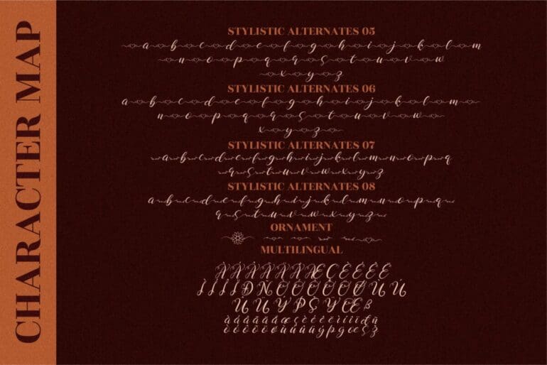 Hirestari Love Font 3