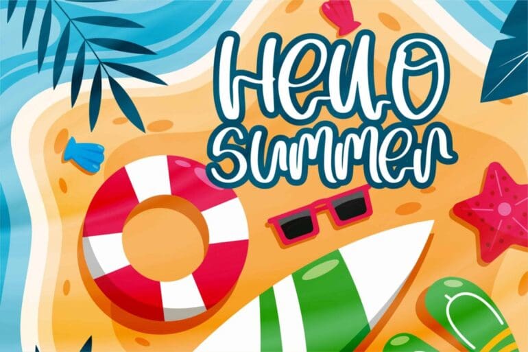 Summer Lovely Font 1