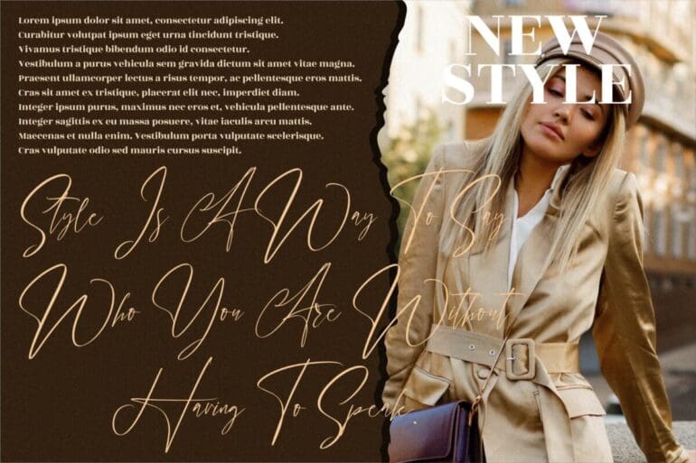 Handover Signature Font 1