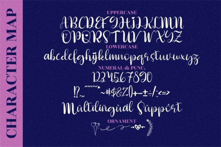 Butterfly Holiday Font 2