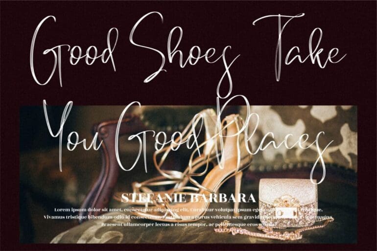 Brilliant Signature Font 3