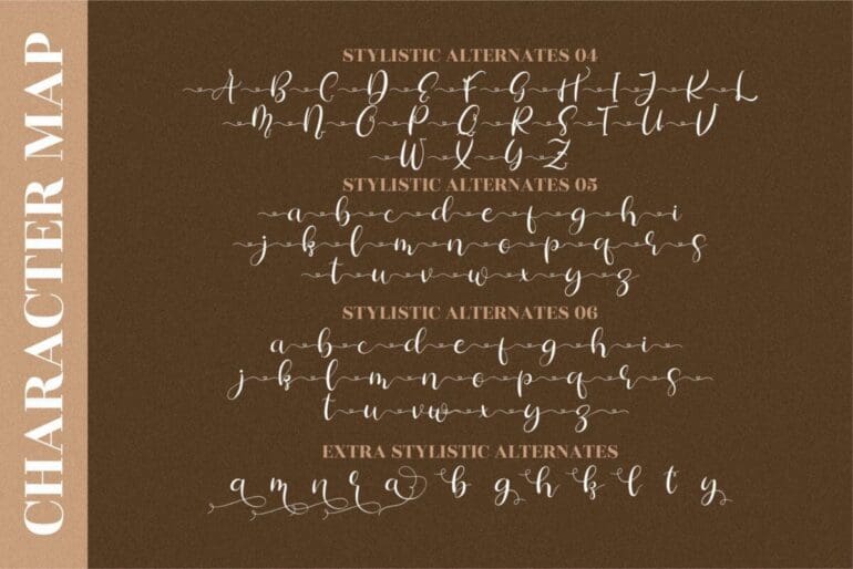 Butterfly Glorista Font 3