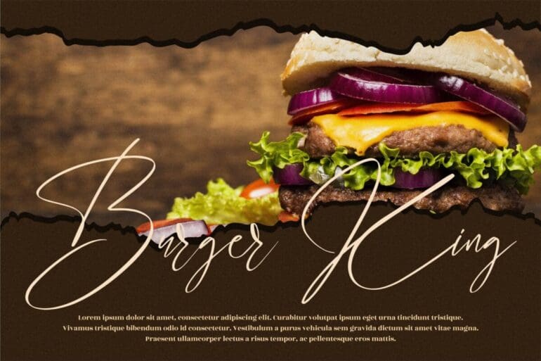 Handover Signature Font 4