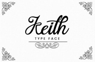 Keith Vintage Font