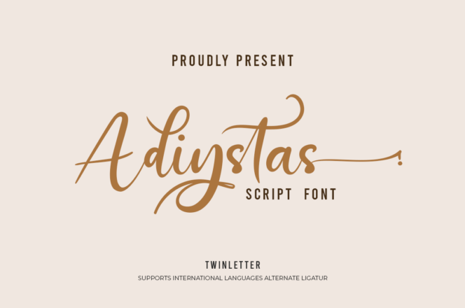 Adiystas Font