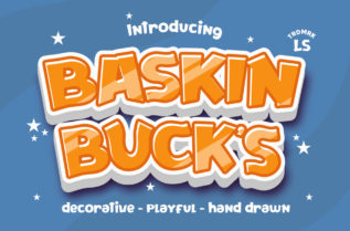 Baskinbucks Font