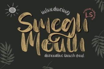Smegh Mouth Font