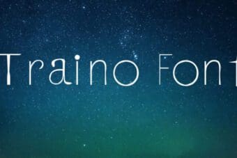 Traino Font