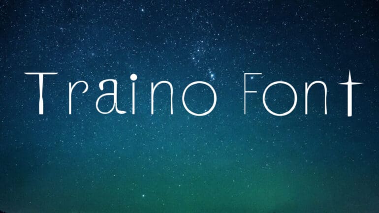 Traino Font