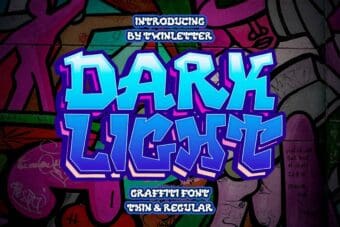 Dark Light Font