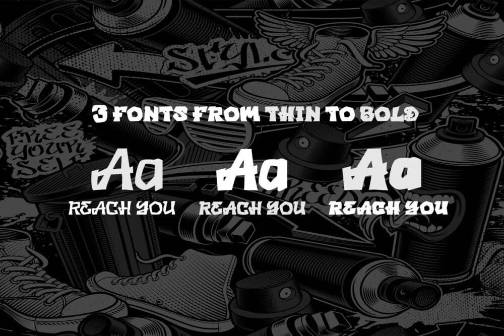 Reach You Font 1