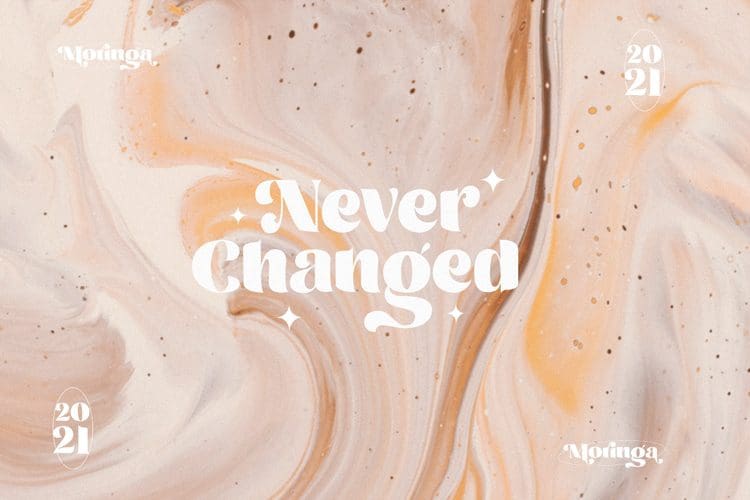 Moringa Display Font 1