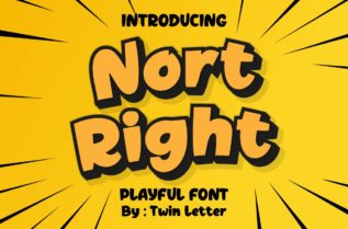 Nort Right Font